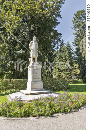 Moritz Ritter von Franck statue in Stadtpark, Graz 21540410
