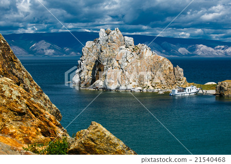 Shaman Mountain, Cape Burkhan, island Olkhon 21540468