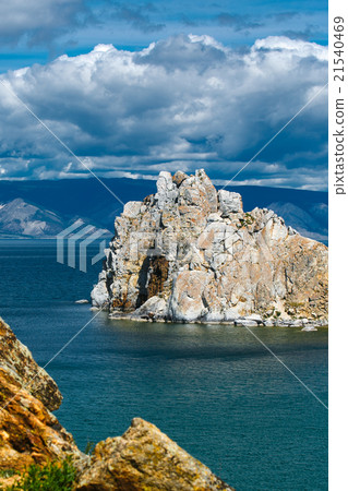 Shaman Mountain, Cape Burkhan, island Olkhon 21540469