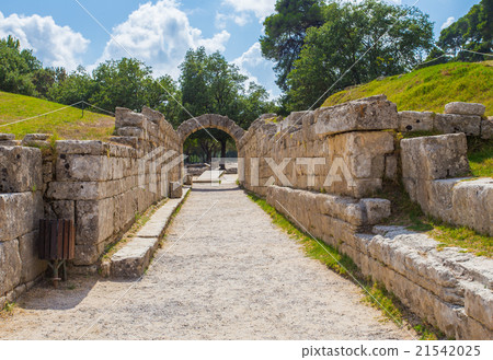 ruins in Ancient Olympia, Elis, Greece ruins in Ancient Olympia, Elis, Greece 21542025