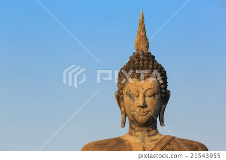 Ancient Buddha Statue at Sukhothai historical park Ancient Buddha Statue at Sukhothai historical park 21543955
