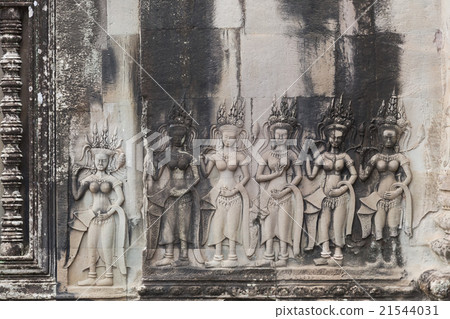 Apsara Dancers Stone Carving Apsara Dancers Stone Carving 21544031