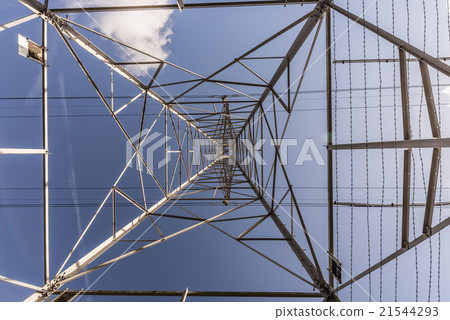 Beneath an Electricity Pylon Beneath an Electricity Pylon 21544293