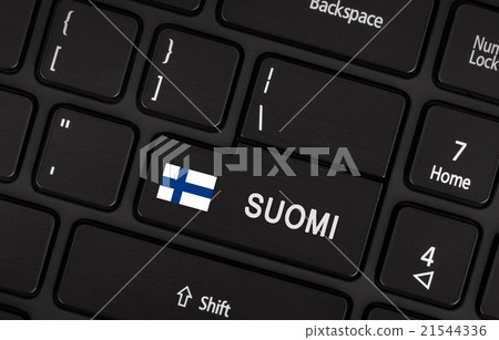 Enter button with flag Finland 21544336