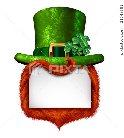 Leprechaun Blank Sign 21545681