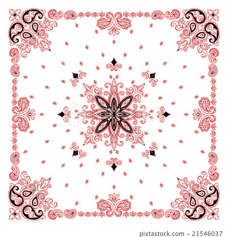 Paisley Bandana print 21546037