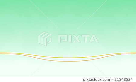 Background image _ Wavy line _ Green 21548524