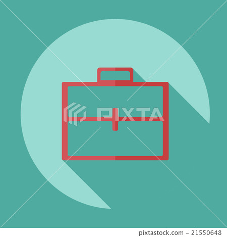 flat icon briefcase bag business theme flat icon briefcase bag business theme 21550648