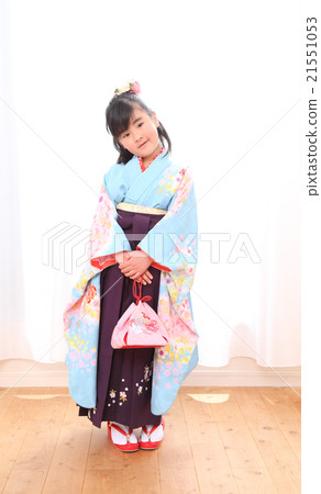 Girls wearing hakama Girls wearing hakama 21551053