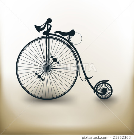 pictogram old bike pictogram old bike 21552363
