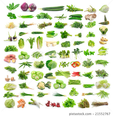 vegetable on white 21552767