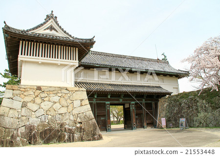 The gate of Saga Castle 21553448