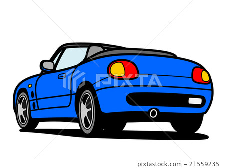 Open car blue 21559235