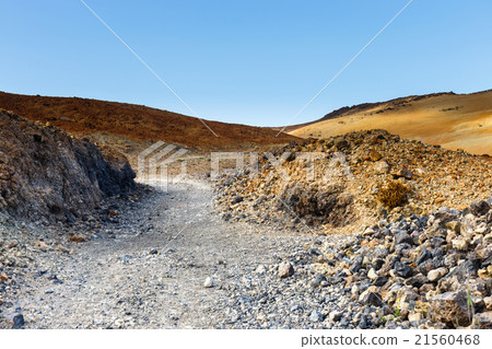 Volcanic bombs on Montana Blanca,Tenerife, Spain 21560468