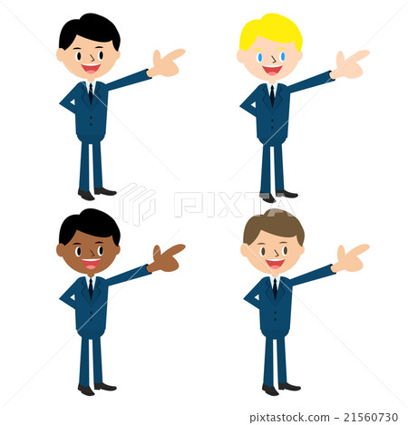 A businessman tried trying ~ Set to face tomorrow ~ whole body A businessman tried trying ~ Set to face tomorrow ~ whole body 21560730