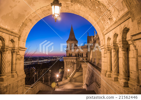 Fisherman's Bastion in Budapest, Hungary 21562446
