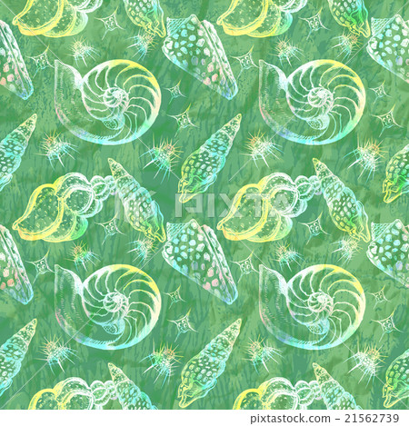 Hand drawn watercolor colorful seamless pattern.  21562739