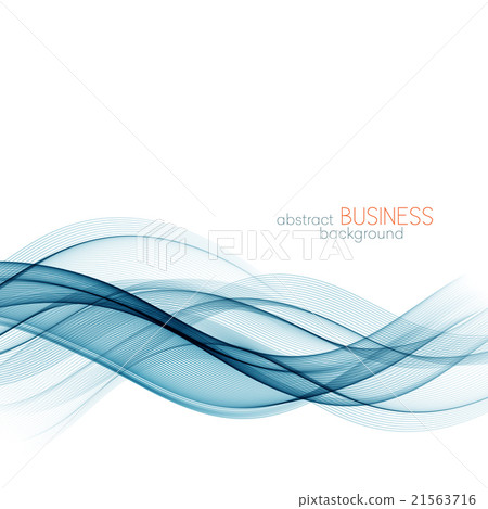 Abstract color wave design element 21563716