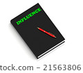 INFLUENCE- inscription letters on book 21563806