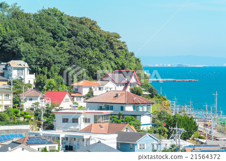 The streets that can see the sea of Kobe 21564372