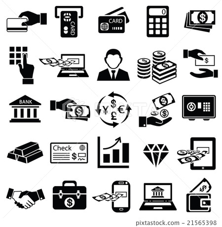 finance money icon set, finance money icon set, 21565398