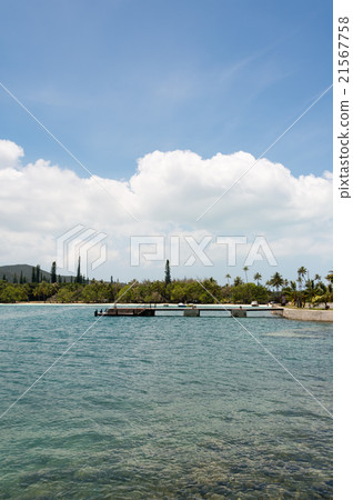 Pier of Kuto Bay (New Caledonia, Ile des Pins) 21567758