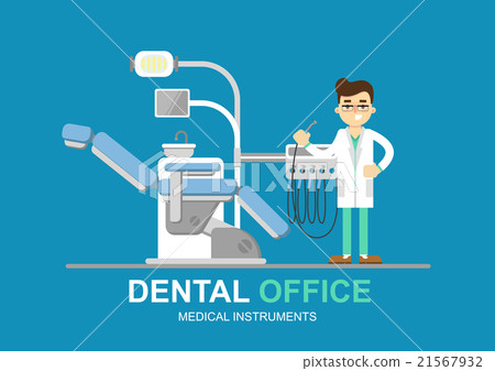Dentist chair isolated Dentist chair isolated 21567932