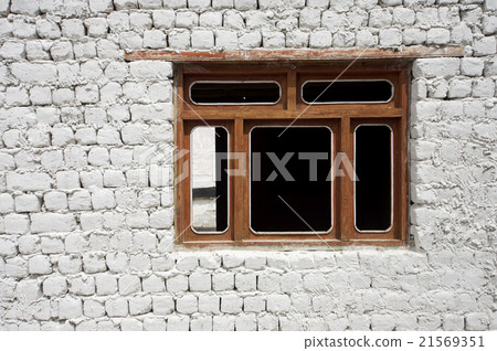 a window in Nubra valley, Leh 21569351