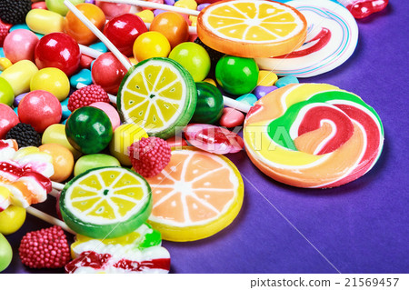 Colorful sweets and candies Colorful sweets and candies 21569457