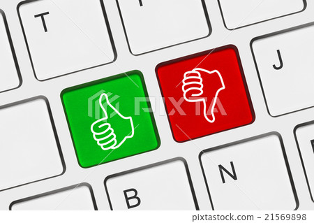 Computer keyboard with two gesturing hands Computer keyboard with two gesturing hands 21569898