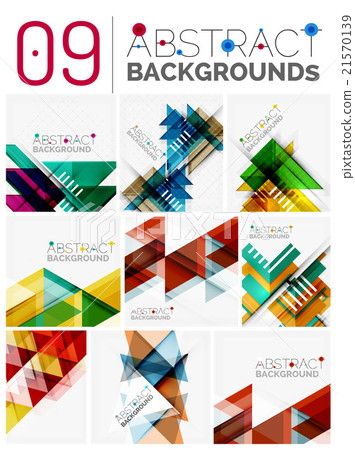 Collection of various abstract backgrounds Collection of various abstract backgrounds 21570139
