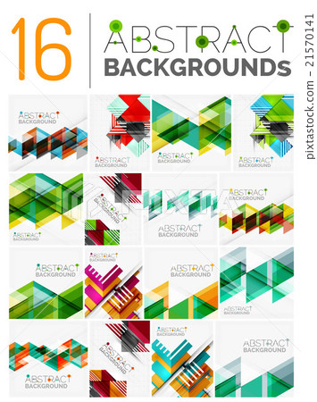 Collection of various abstract backgrounds 21570141
