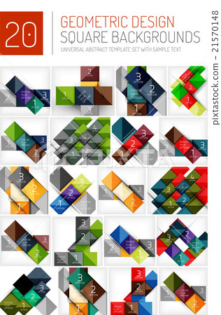 Mega collection of square geometric backgrounds Mega collection of square geometric backgrounds 21570148