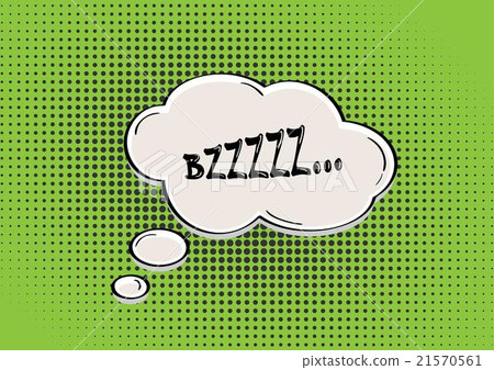 BZZZ comic bubble 21570561