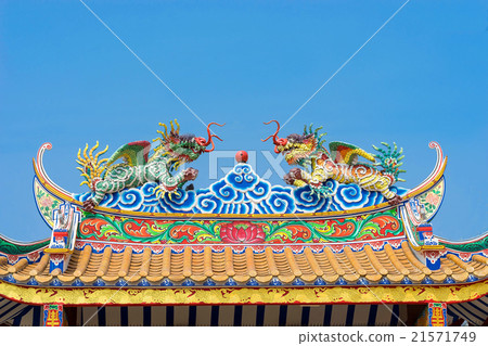 chinese ceiling and dragon on its chinese ceiling and dragon on its 21571749