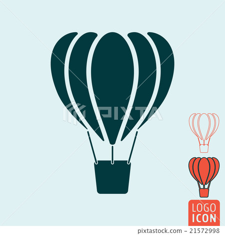 Balloon icon isolated Balloon icon isolated 21572998