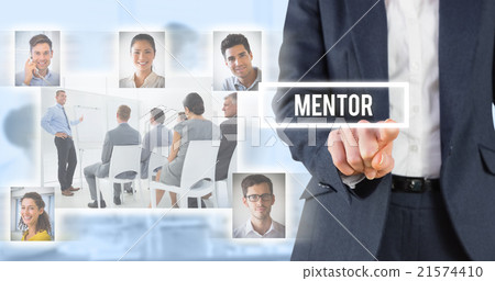 Composite image of businesswoman pointing Composite image of businesswoman pointing 21574410