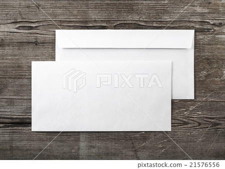 Two blank envelopes Two blank envelopes 21576556