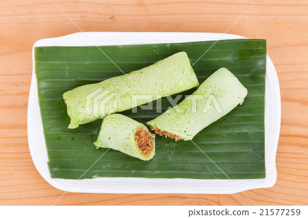Malaysia popular dessert known as kuih ketayap 21577259