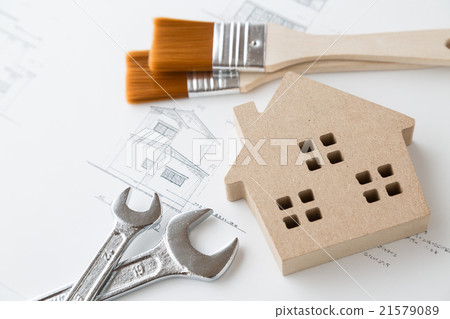 裝修翻新圖像白背 21579089