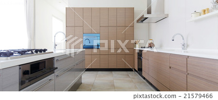 Island kitchen and system kitchen 21579466