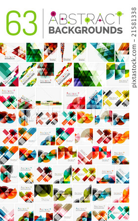 Collection of various abstract backgrounds Collection of various abstract backgrounds 21581338