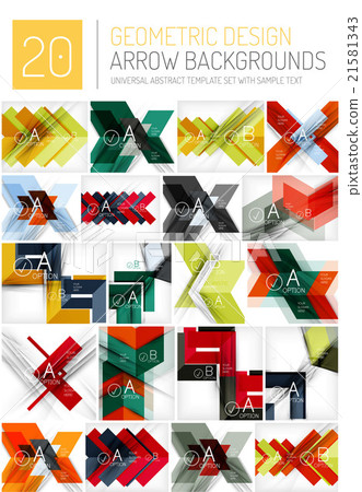 Set of abstract backgrounds Set of abstract backgrounds 21581343