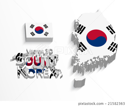 South Korea 3D ( Republic of South Korea ) 21582363