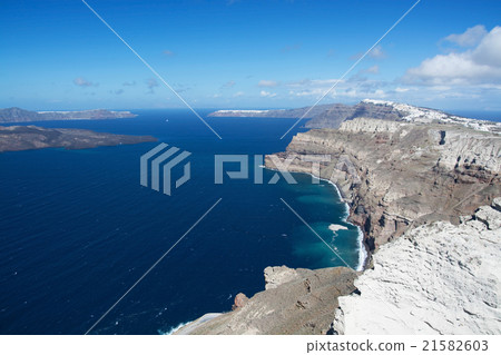 Landscape at Santorini, Greece 21582603