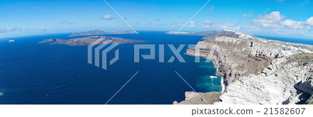 Landscape at Santorini, Greece 21582607