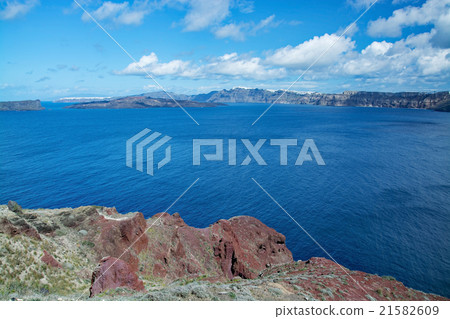 Landscape at Santorini, Greece 21582609