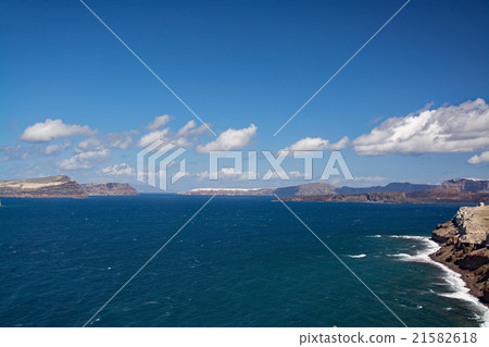 Landscape at Santorini, Greece 21582618