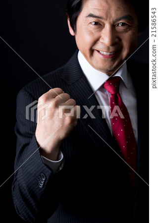 Middle businessman 21586543