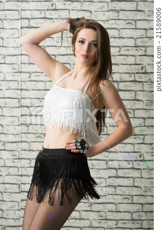 beautiful sexy girl dancing go go. beautiful sexy girl dancing go go. 21589006